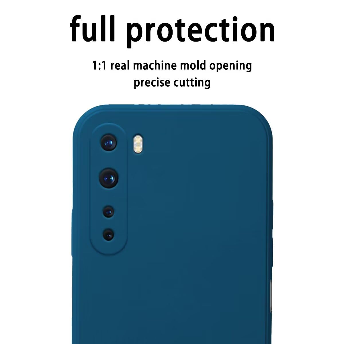 Topme Cover per OnePlus Nord 2T (6.43 Inches) Custodia Case, Protezione Della Pelle Della Custodia in Silicone Tpu - Bianco antico