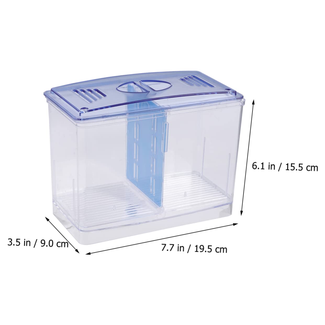 WOONEKY 3 Stücke Lebensraum Schlüpfen Box Für Aquarium Zucht Sichere Inkubator Praktische Design