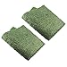 VILLCASE 2pcs Amphibious Reptile Carpet Bearded Dragon Bedding Carpet Mat Reptile Sand Fiber Mat Terrarium Bedding Green Terrarium Liner Reptile Habitat Pad moisturizing Cotton sea â€‹â€‹Turtle
