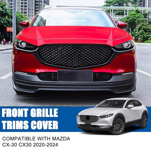 Image of Front Grille Cover for Mazda CX30 2020-2026 Grill Molding
