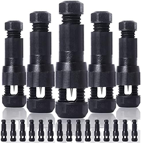 ELEGLO 20Pack Direct Low Voltage Landscape Lighting Connectors Waterproof Wire Outdoor Electrical Wire Connector,12-14 Gauge Cable Connector for Landscape Path Lights,Low Voltage Outdoor Lighting