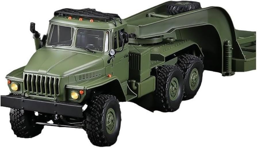 1/16 ミリタリートレーラーラジコン・E-1 クローラー式輸送トラック