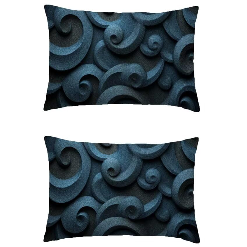 Housse coussin extérieur 50x60cm imperméable idée cadeau automne