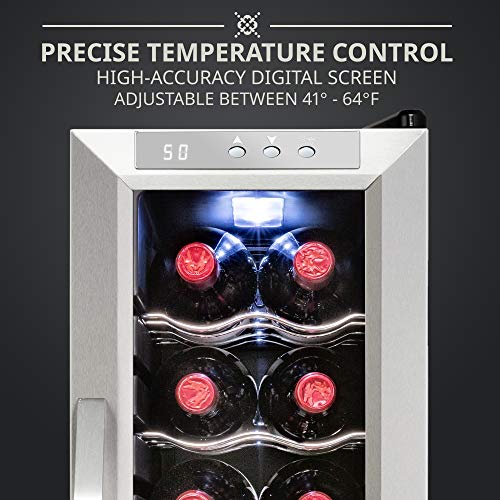 Stainless Steel Wine Cooler Refrigerator