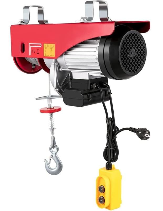Nutronics NS-EH 1200X20mtr Mini Electric Wire Rope Hoist 8 MM Wire Rope 2100 motor watt | 3Horsepower Motor | Square Heavy Duty Motor | 100% Copper Winding-image-13