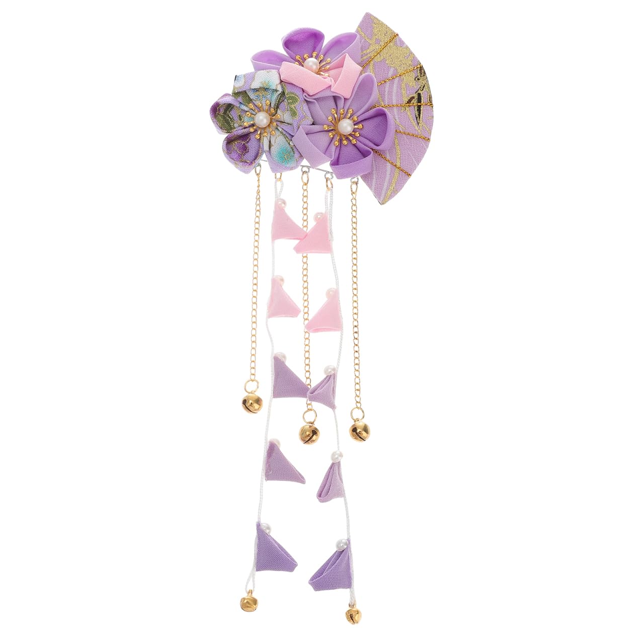 Amazon.com : FRCOLOR Japanese Hair Clips Traditional Kimono 