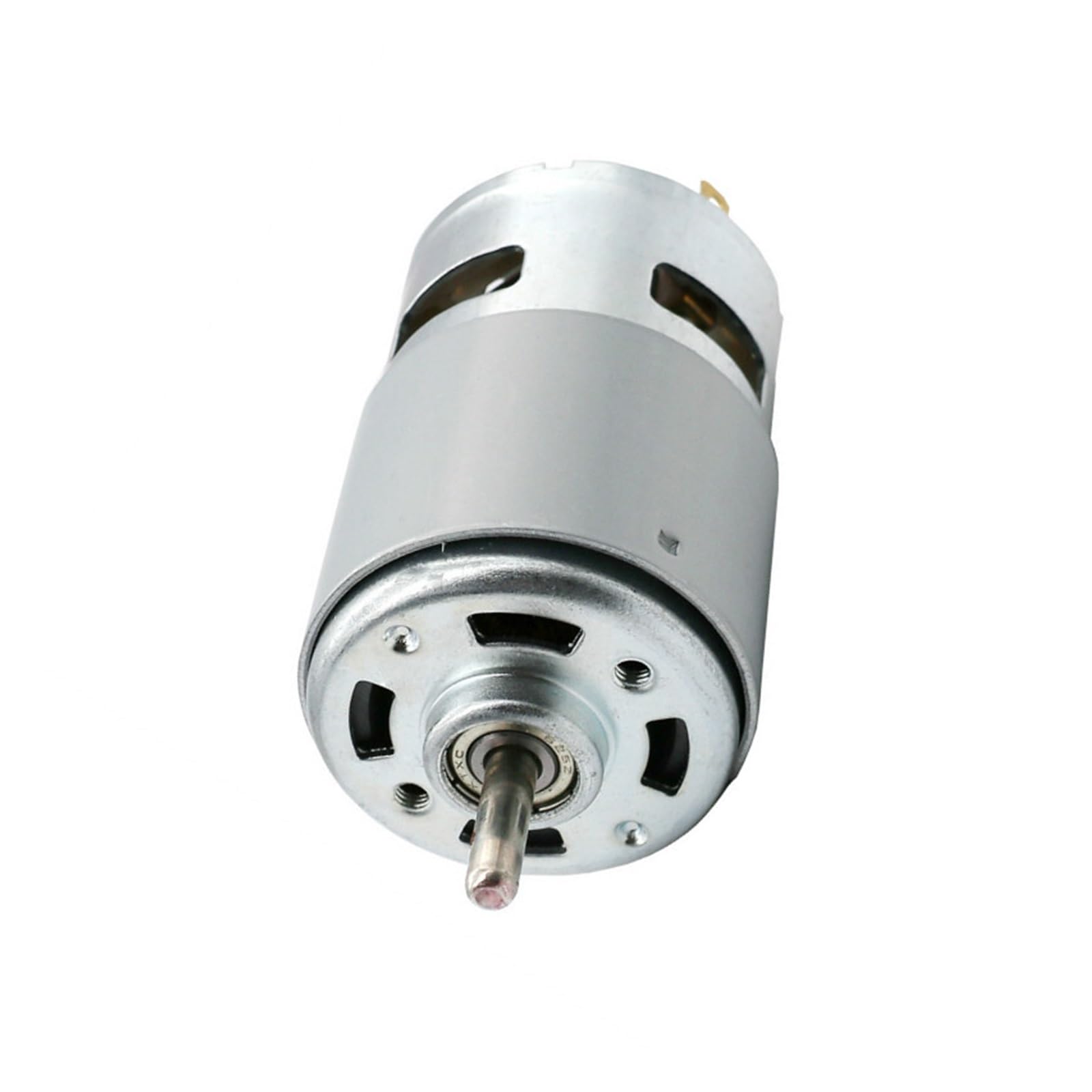 CNC Spindle, 775 DC Motor 12-36V Ball Bearing Spindle Motor with ER11 Extension Rod Carving Knife for CNC Router Machine 1610/2417/ 3018 for DIY Engraving(Black)