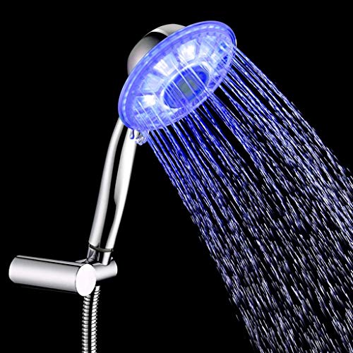 Pommeau de douche LED changeant de couleur selon la température pour un spa à la maison