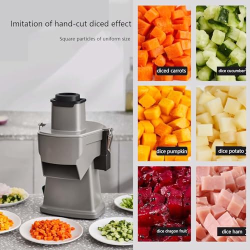 Cortadora eléctrica de verduras multifuncional 200W 4 en 1 miniatura 6