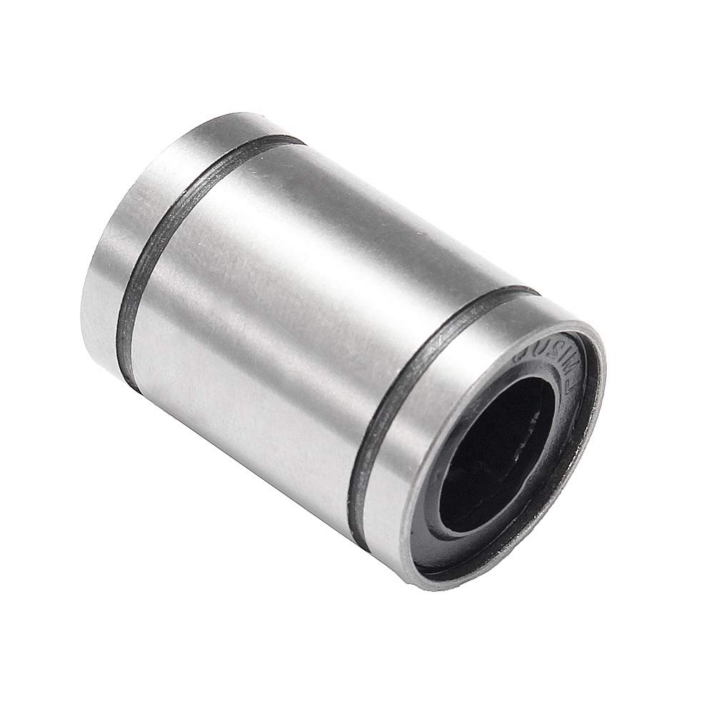 Bujes de rodamiento de bolas lineales LM12UU sellados de goma 12 mm diámetro interior