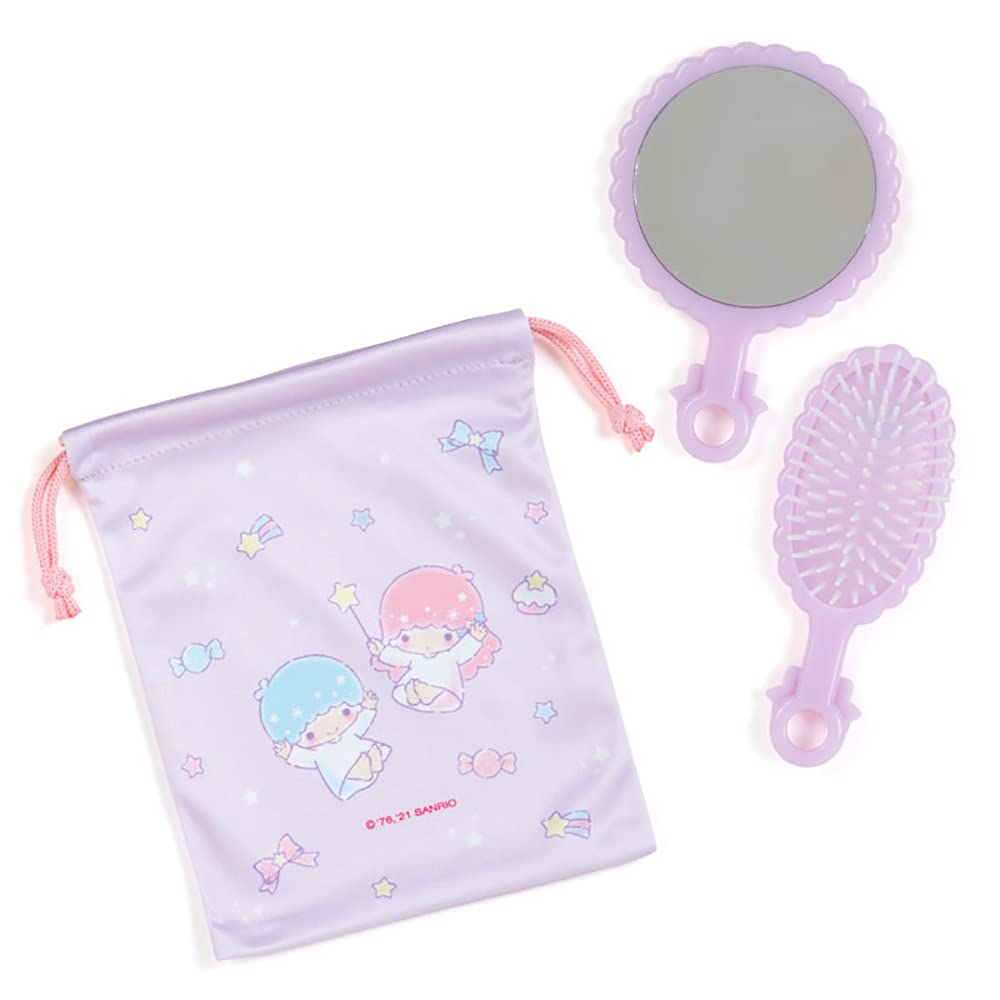 サンリオ キキララ ミルキーウェイシリーズ 星型 ヘアブラシ ミラー サンリオ キキララ ミルキーウェイシリーズ 星型 ヘアブラシ ミラー
