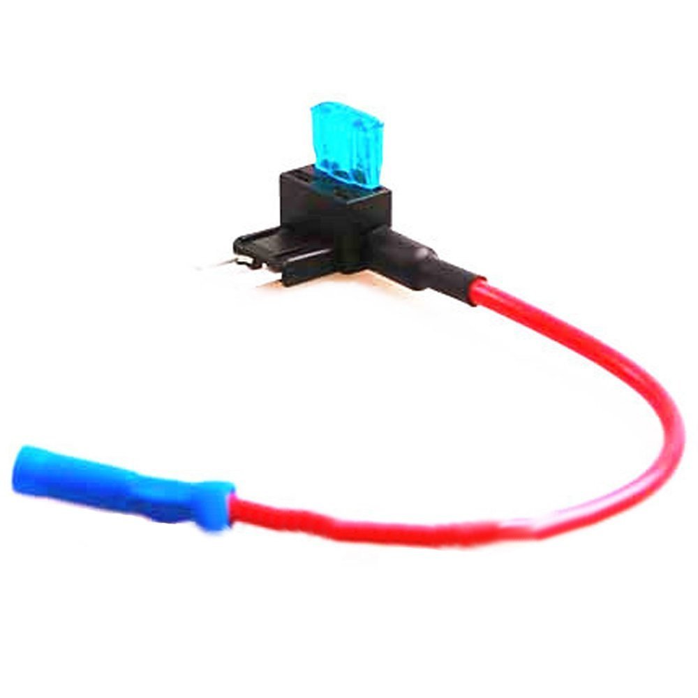 Kit 5 Portafusibili Aggiuntivi Add-a-Circuit Con 5 Fusibili 15A – Per Auto 12V/24V, Low Profile, Senza Tagliare Fili