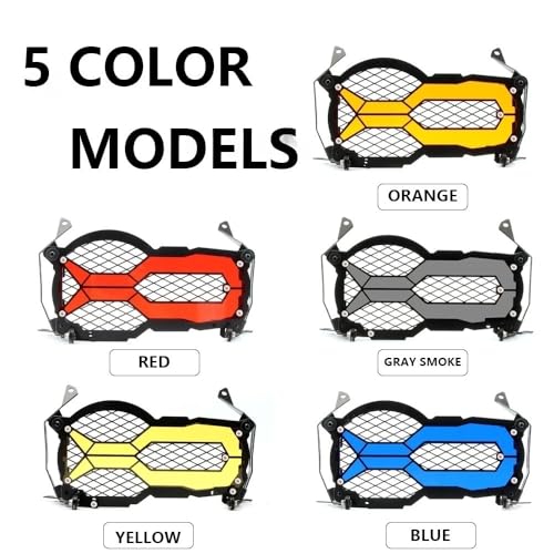 Protection de phares rabattable R1250GS grille calandre moto - 3