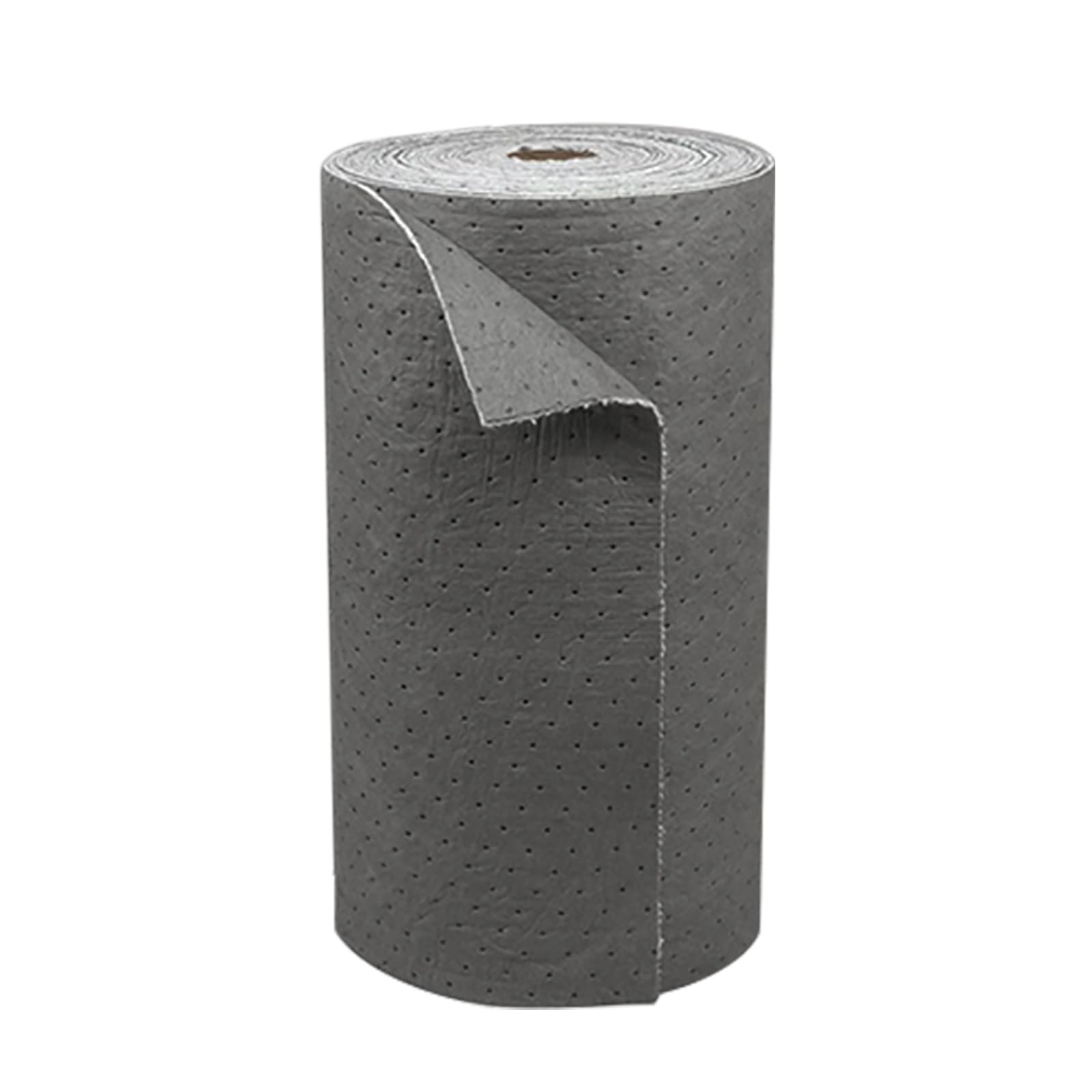 ERRULAN Schwere Mehrzweck-Saugmatte, Polypropylen-Ölpadrolle, Ölteppich für Aufsaugen und Schützen von Zuhause, Garage, Labor, Marine, Industrie(W 0.8m,LxThk. 50m x 3mm)