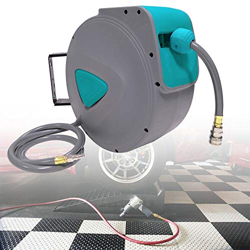 VA-Cerulean Enrollador Automático de Manguera 20 m Gris