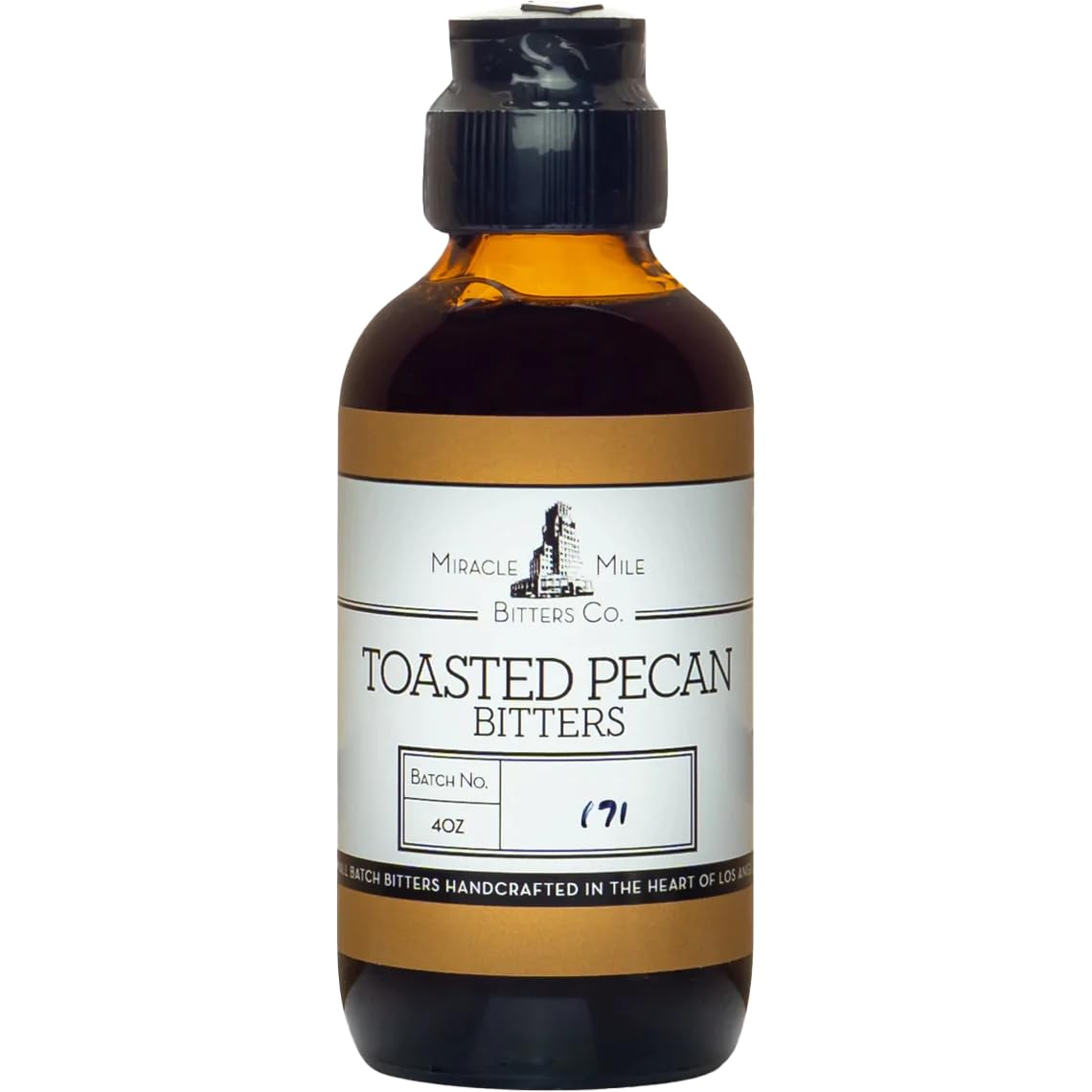 Miracle Mile Toasted Pecan Bitters 4 oz