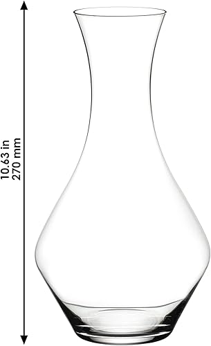 Miniatura 5 de Lingtoolator nalized - Decantador Cabernet Magnum de 64 onzas, decantador de vino de cristal grande grabado personalizado para vino tinto o blanco,