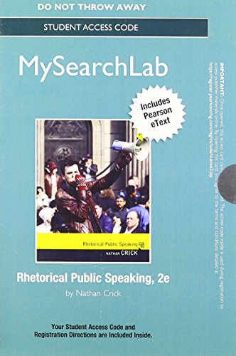 Mysearchlab with Pearson Etext --Standalone Acc... 0205958419 Book Cover