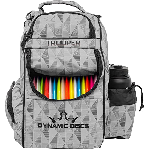 Dynamic Discs Trooper Large Disc Golf Backpack - Ultimate Frisbee Disc Bag for Beginners - Holds 18+ Discs Capacity - Ideal Gifts and Accessories for Men - Lightweight & Durable (Mountain Guide)