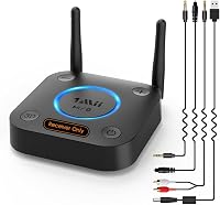 1Mii B06Pro Bluetooth vevő 60m hatótávval - HiFi 3D hangzás, optikai/AUX/koaxiális csatlakozás, hangerőszabályzás, kék 1