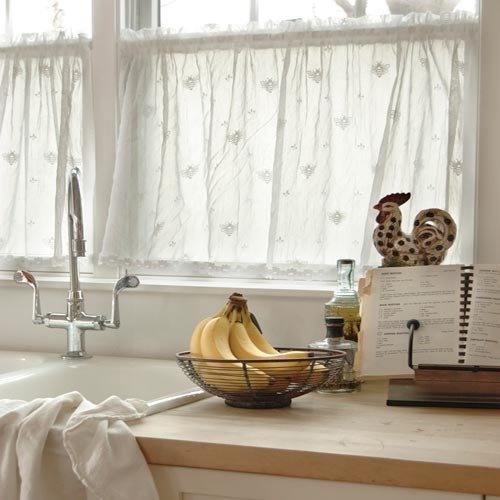 Bee Kitchen Curtains For Windows Amazon Com