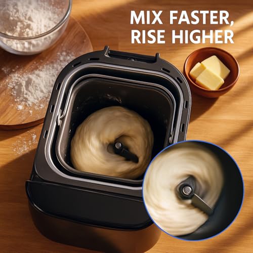 Paleta para hacer pan, Paleta de mezcla de fabricantes de pan de acero al carbono, fabricante de pan Blade Blade Paleta de repuesto para máquina de panificadora - imagen 5