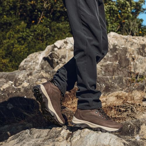Image of CC-Los Men's Waterproof Hiking Boots Non-Slip Outdoor Walking Ankle Height