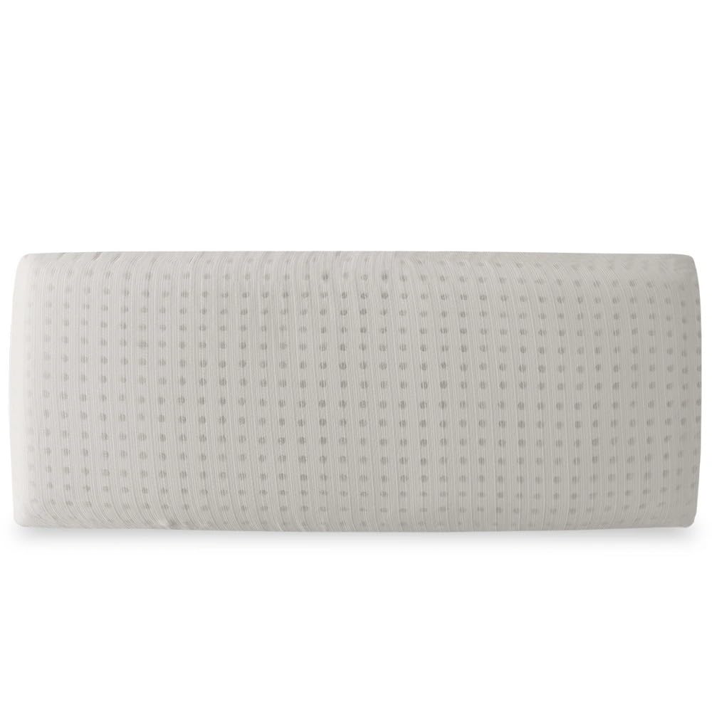 Ventadecolchones - Almohada de Látex de Hilo Frío Nordic - Funda Hilo Frío, Transpirable y Fresca - Soporte Ergonómico y Confort - 70 cm