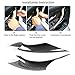 Grcfumo Car Door Handle Covers, Interior Door Pull Handle Cover, Car Inner Door Handle Cover with Carbon Fiber Style for Cars