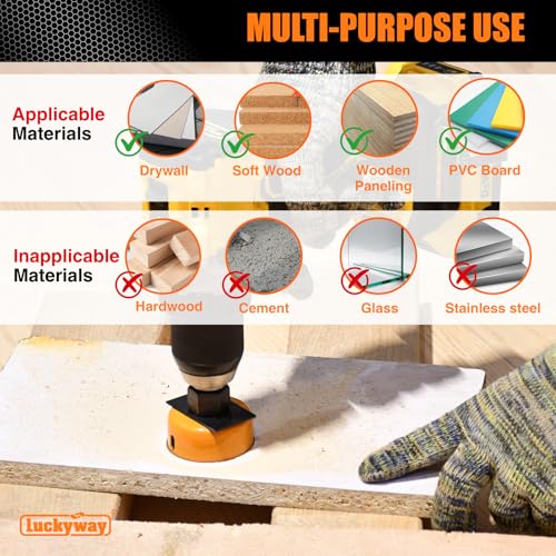 Luckyway Hole Saw Kit Pro
