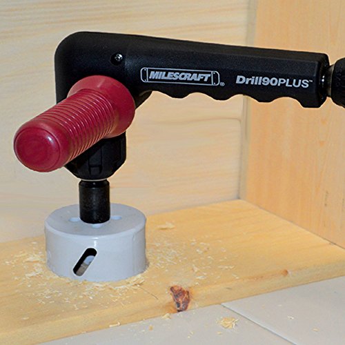 Milescraft 1304 Drill90Plus - Right Angle Drill Attachment,Black Red #TOP5