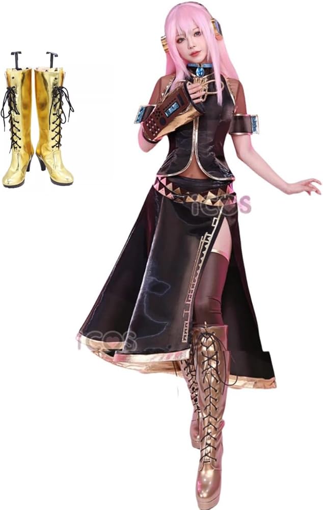 Amazon.co.jp: [売店] ボーカロイド 巡音ルカ ルカ 初音ミク コスプレ