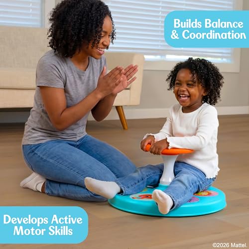 Fisher-Price™ Twist N Twirl Spinning Toy for Toddlers 18+ Months, Classic Sit and Spin Activity Toy for Balance and Active Play - image 5