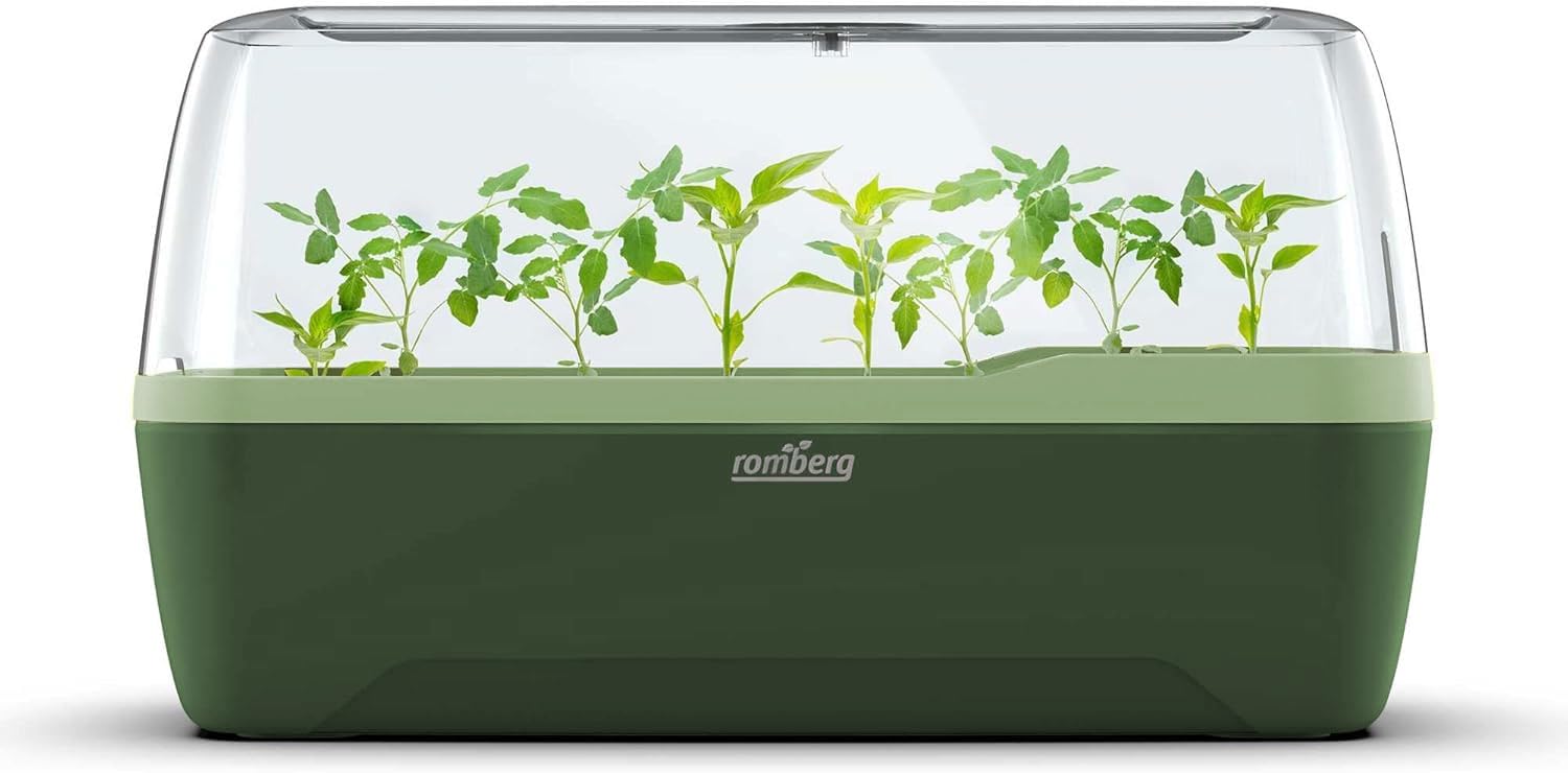 Serre d'intérieur Romberg BoQube L Plus pour jardin d'herbes