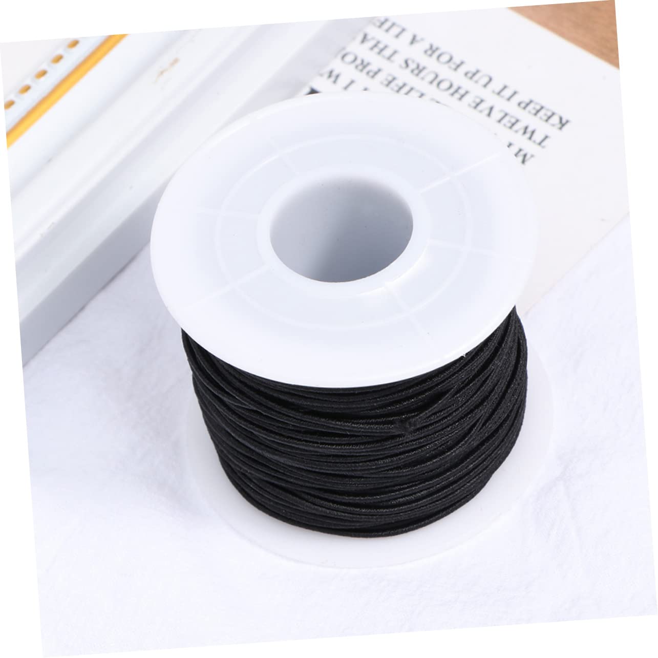 TEHAUX 6rouleaux Bracelet Élastique Multi-Usage Fil Stretchy pour Création De Bijoux Bracelets Et Colliers