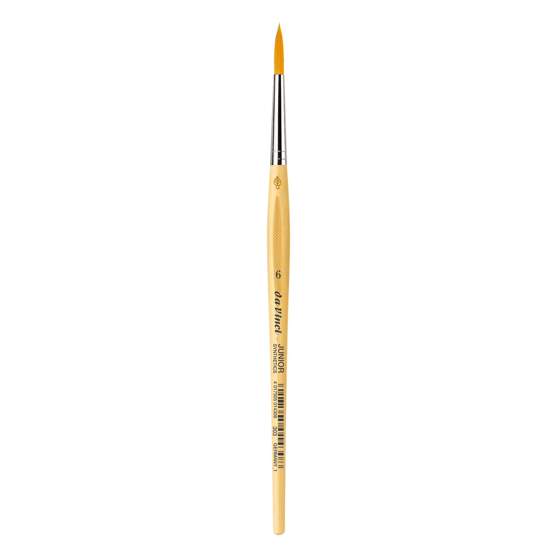 Da Vinci 303 Series Synthetic Brush, Bristle, Yellow, 19.5 x 0.38 x 30 cm — image 1