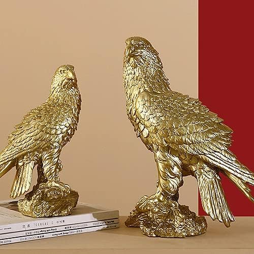 鷲 ワシ タカ 鷹 置物 オブジェ ゴールド 金 大きめ インテリア 置物