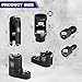 WORKPRO 6PCS O2 Oxygen Sensor Socket, Automotive 3/8