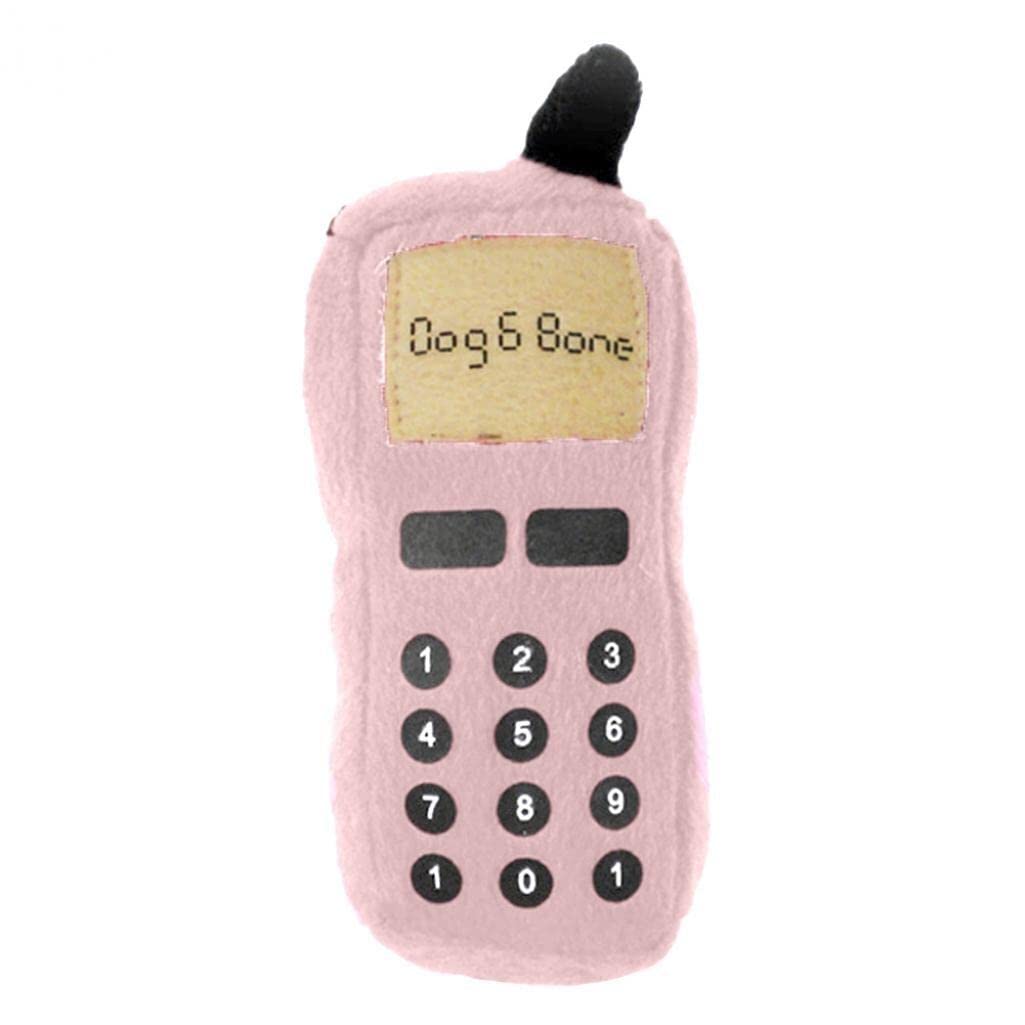 Funny Cellphone Shape Pet Dog Chew Squeaky Plush Sound Playing Training Toy Nice and Deft