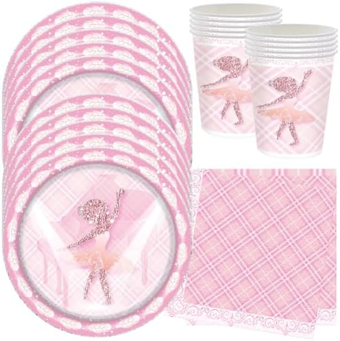 Partygeschirr Kindergeburtstag Wassermelonen Partygeschirr Set – 80 Teile Für Kindergeburtstag | Teller, Tassen, Servietten, Strohhalme 80-teiliges Party Set