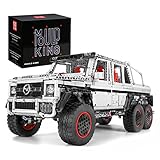 Mould King 13061 Technik Offroad-Fahrzeug, Technik Geländewagen Ferngesteuert mit Motor und Fernbedienung, Technisches Offroad-kit Klemmbausteine Geschenk zum Geburtstag und Weihnachten