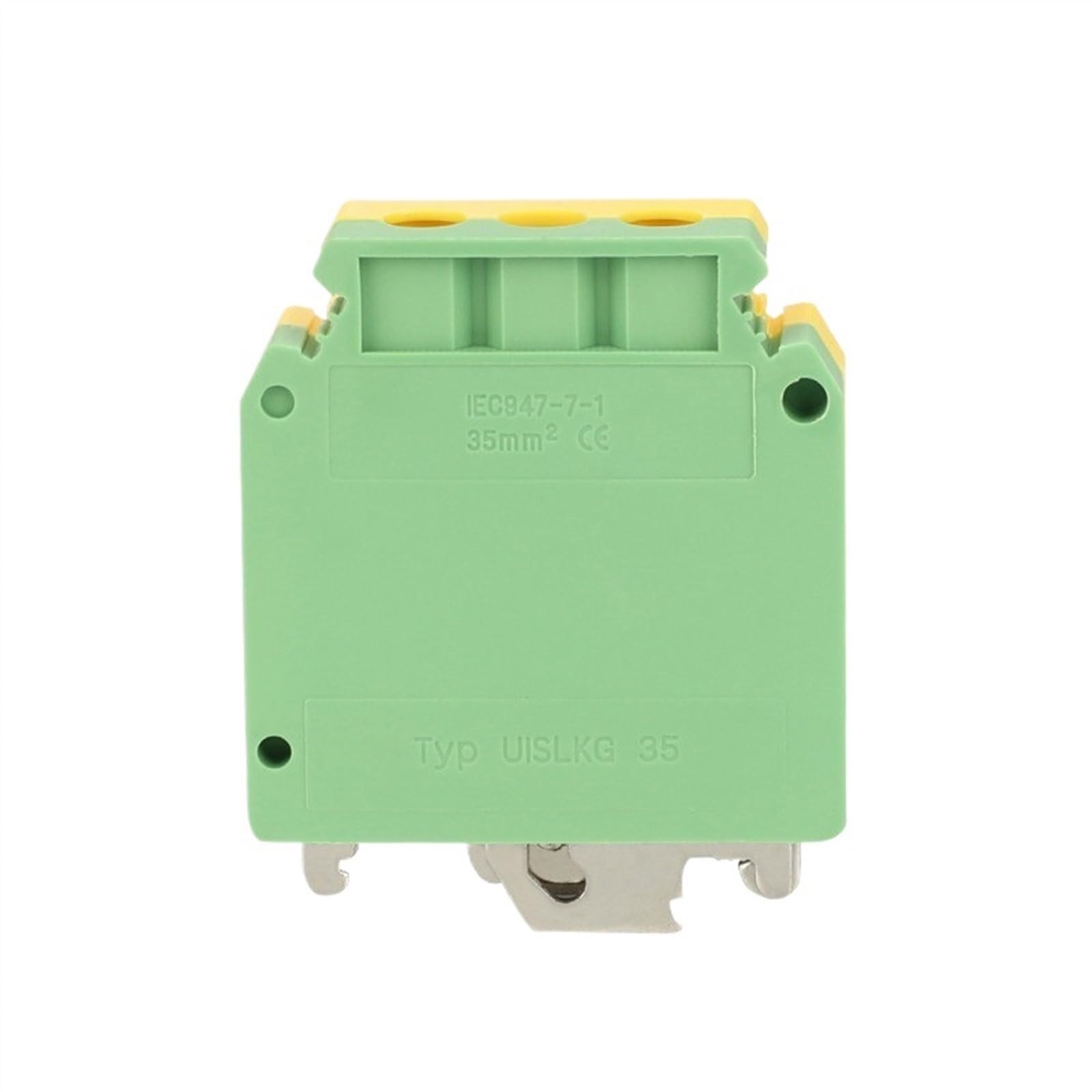 5Pcs USLKG35 Universal Screw Ground Modular Protective Earth Wire Electrical Connector DIN Rail Terminal Block USLKG 35