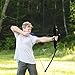 UMORNING Recurve Bow and Arrow Set 40 lbs Outdoor Archery Beginner Gift Longbow Kit Included 1 Bow and 6 Arrows