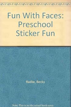 Paperback Fun With Faces: Preschool Sticker Fun Book