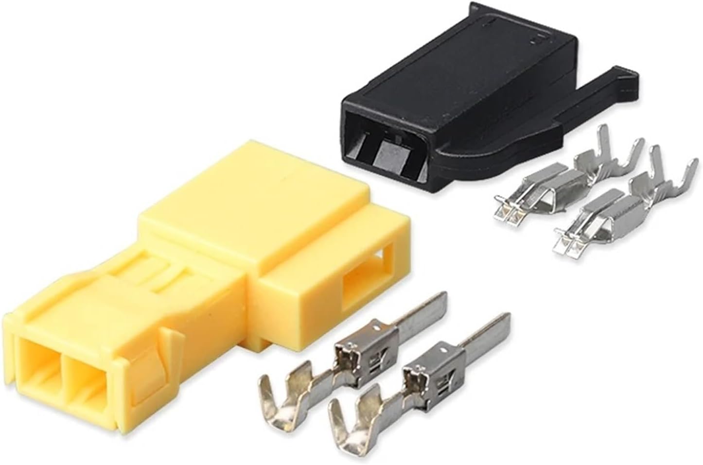 2 Pin Car Connector for Automotic Wiring Harness Male Female Socket Plug DJ70210-2.8-11 191906231A 1H0906712(Army Green,1 Set)