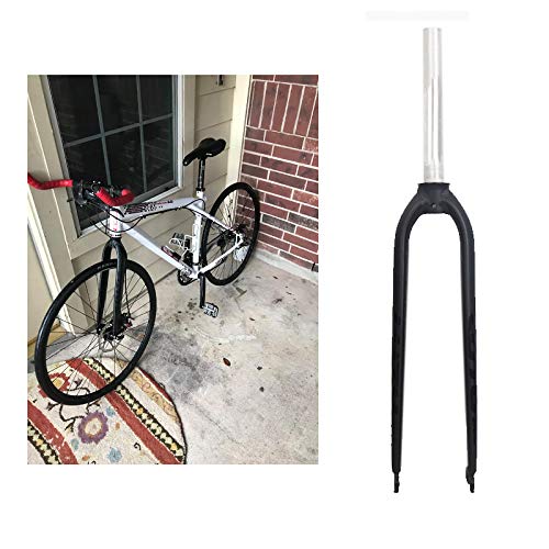 Bucklos Us-Stock 26 27.5 29 Inch Mountain Bike Fork, Aluminum Alloy Mtb Bikes Rigid Forks 1-1/8" Threadless Straight Tube, Ultralight Bicycle Fork Disc Brake #TOP5