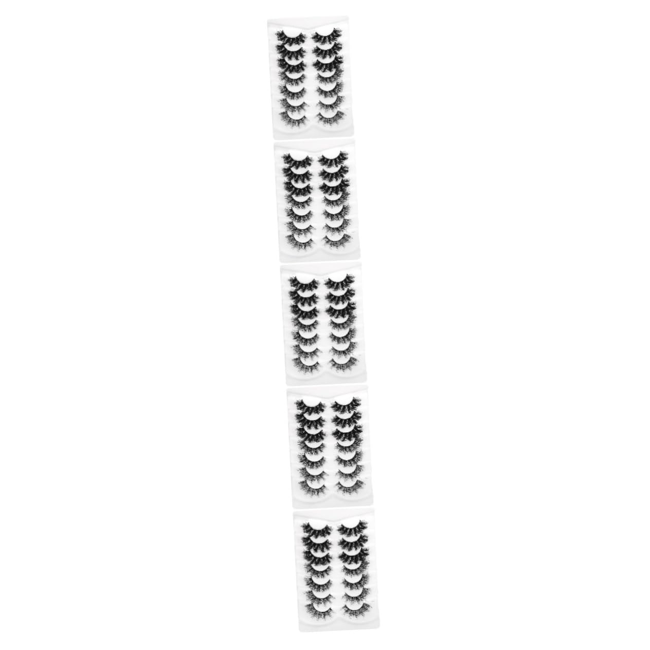 Healeved 35pares Pestañas Postizas Naturales De Extensiones De Pestañas Suaves y Esponjosas Para Maquillaje De Mujeres y Niñas Para Ocasiones Especiales
