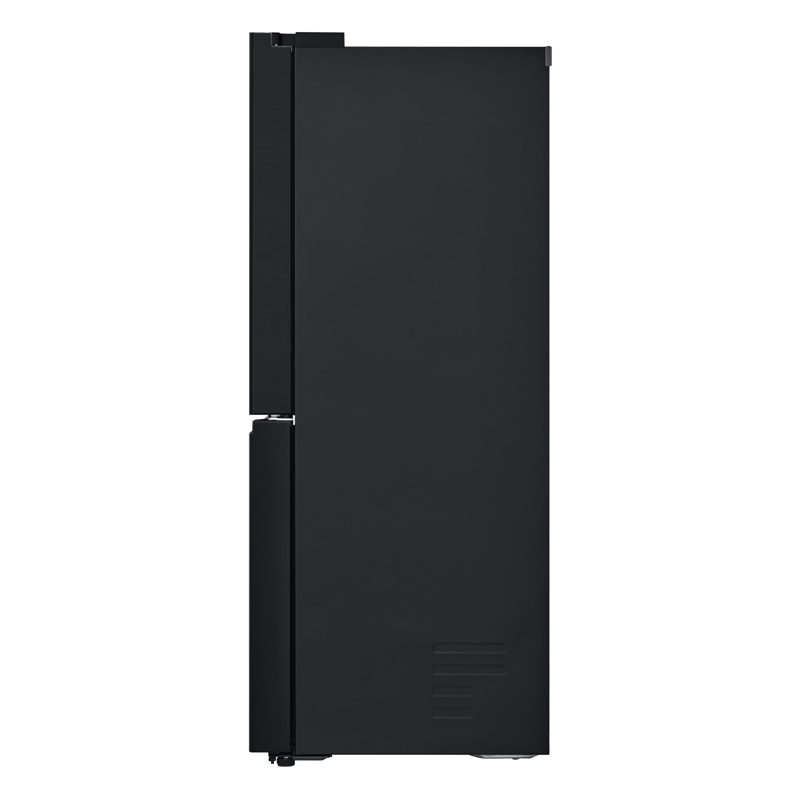 LG GMV860EPDE Frigorifero Slim Multidoor InstaView, Classe E, 530L, Wi-Fi, Linear Cooling, Total No Frost, Controllo da Remoto, Smart Diagnosis, Larghezza 835mm, Nero Opaco