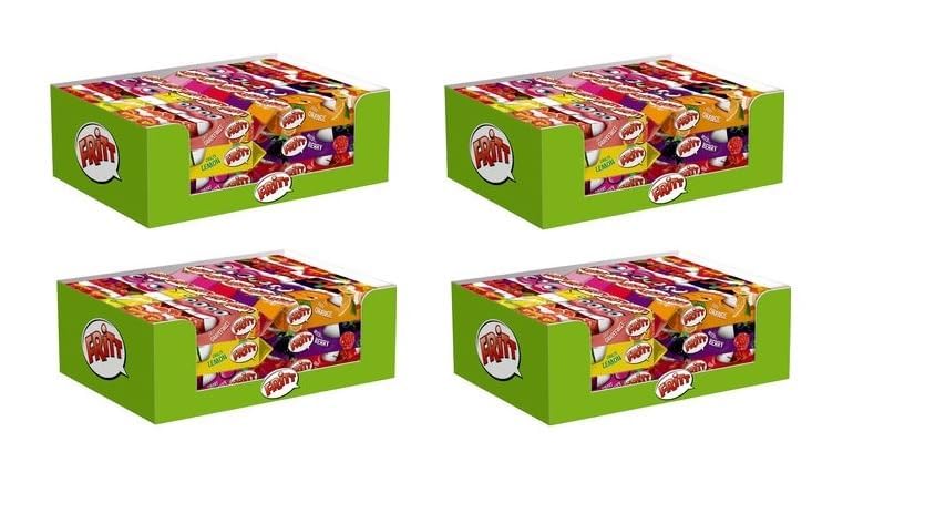 120 x Fritt Fruchtsorten mit Vitamin C 7-fach sortiert Mega Paket a 70g + Space Riegel von Onlineshop Bormann