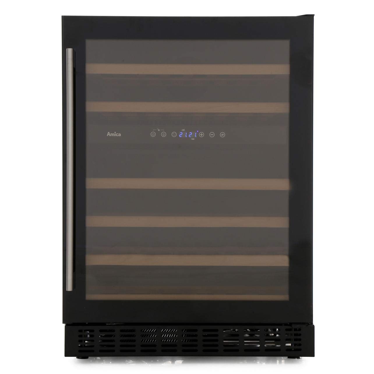 Buy Amica AWC600BL Freestanding Undercounter Black Wine Cooler with